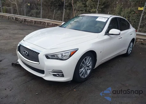 2015 Infiniti Q50 z USA, uszkodzony, nr VIN JN1BV7AP9FM341254